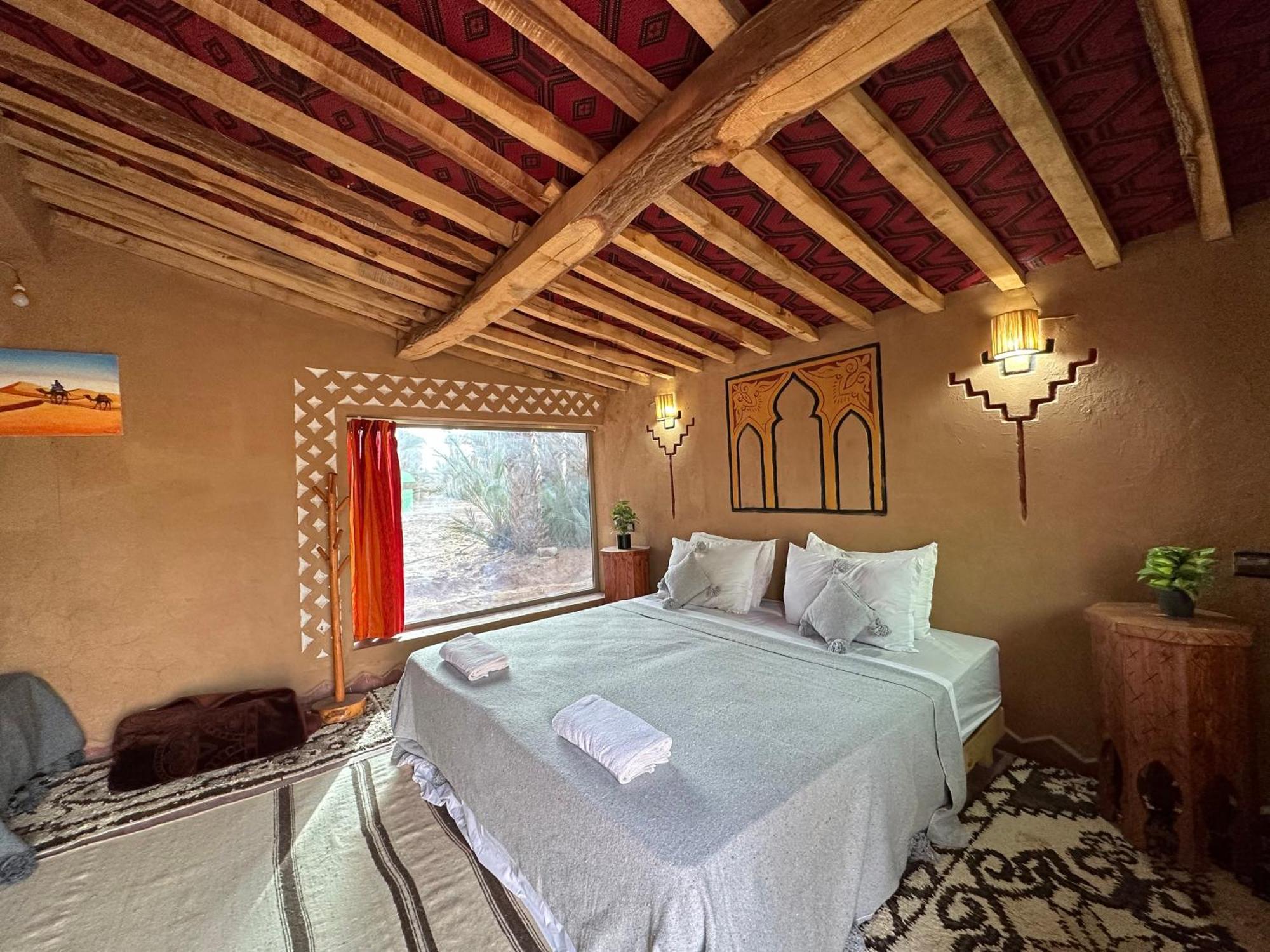 Camp Auberge Sahara Marokko M'Hamid Værelse billede